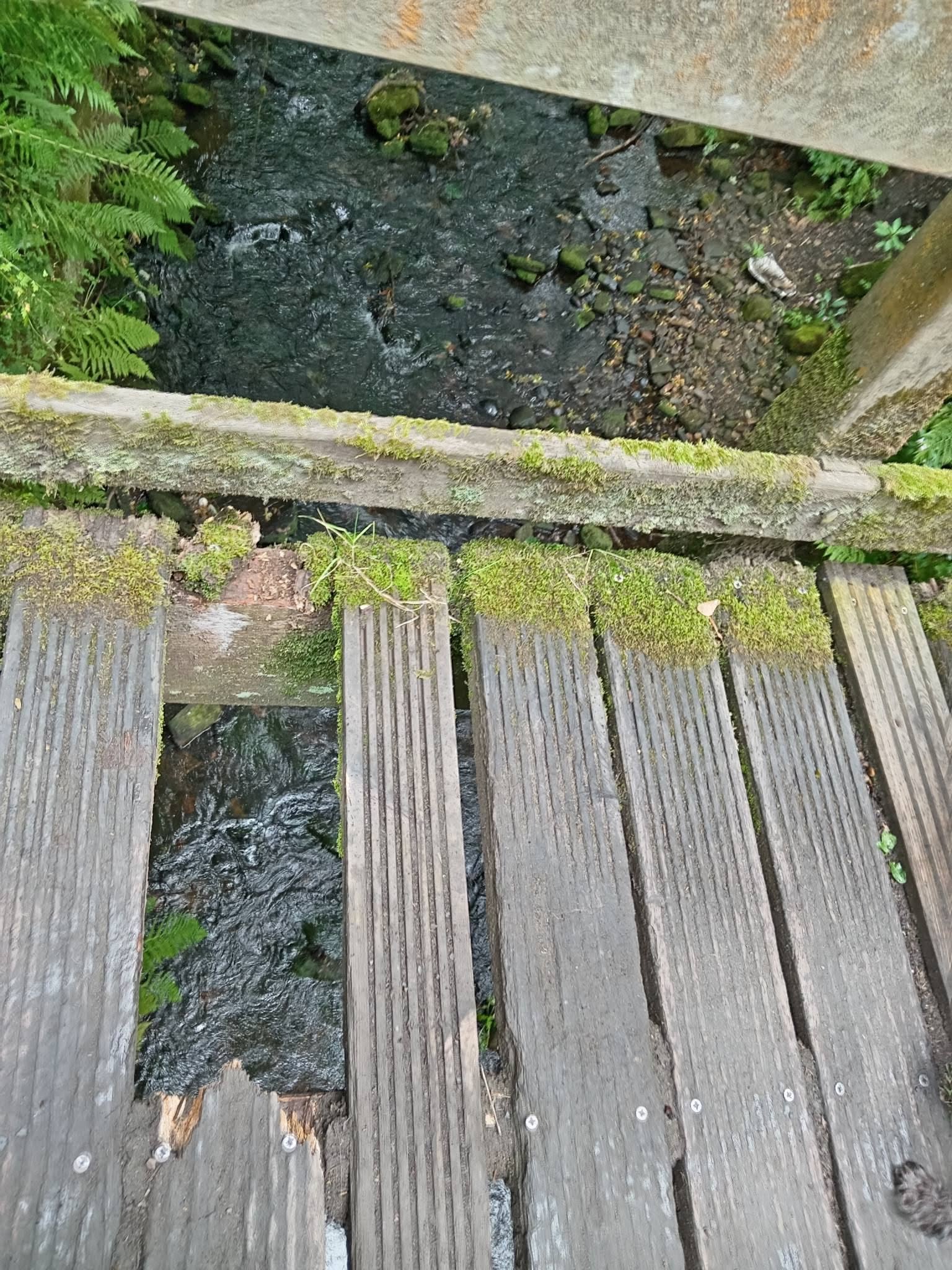 Warning issued after damaged footbridge discovered near Paper House in Norden