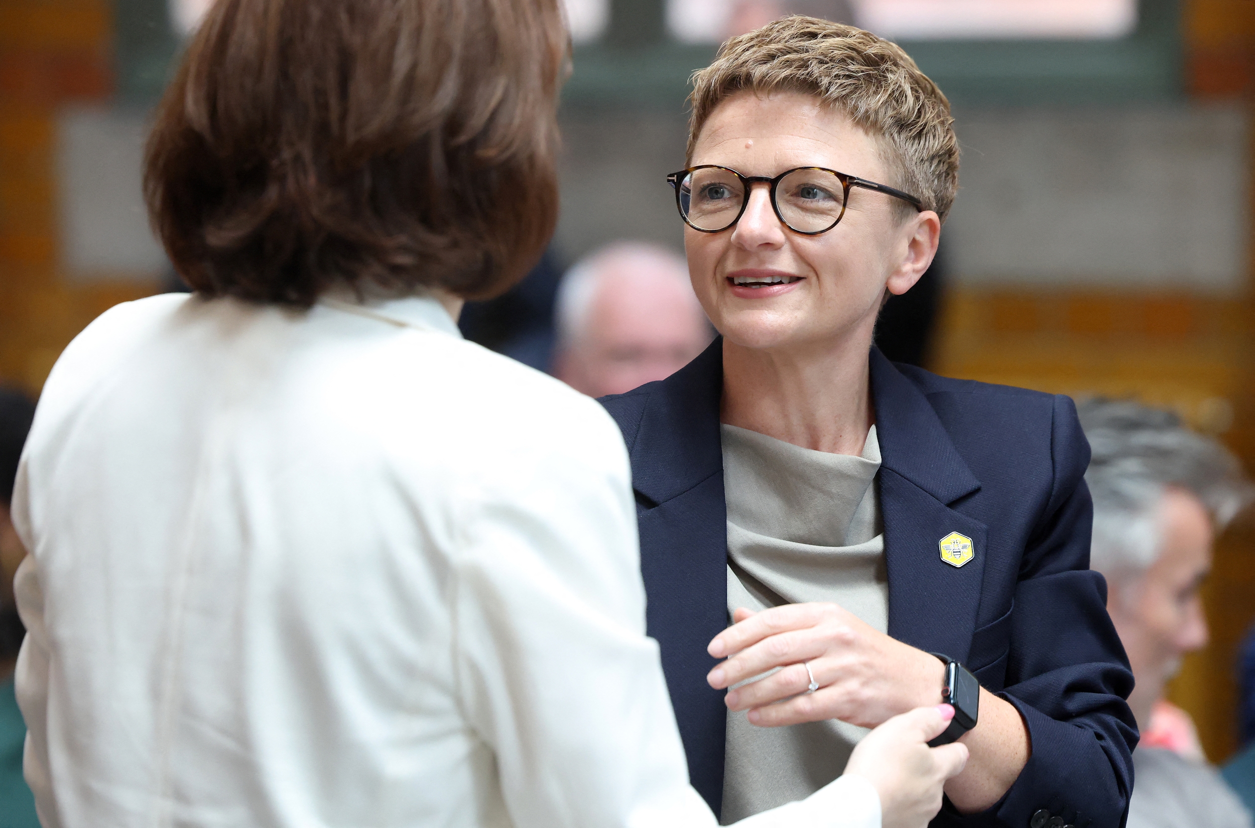 New Greater Manchester Mayor Bev Craig visits Rochdale