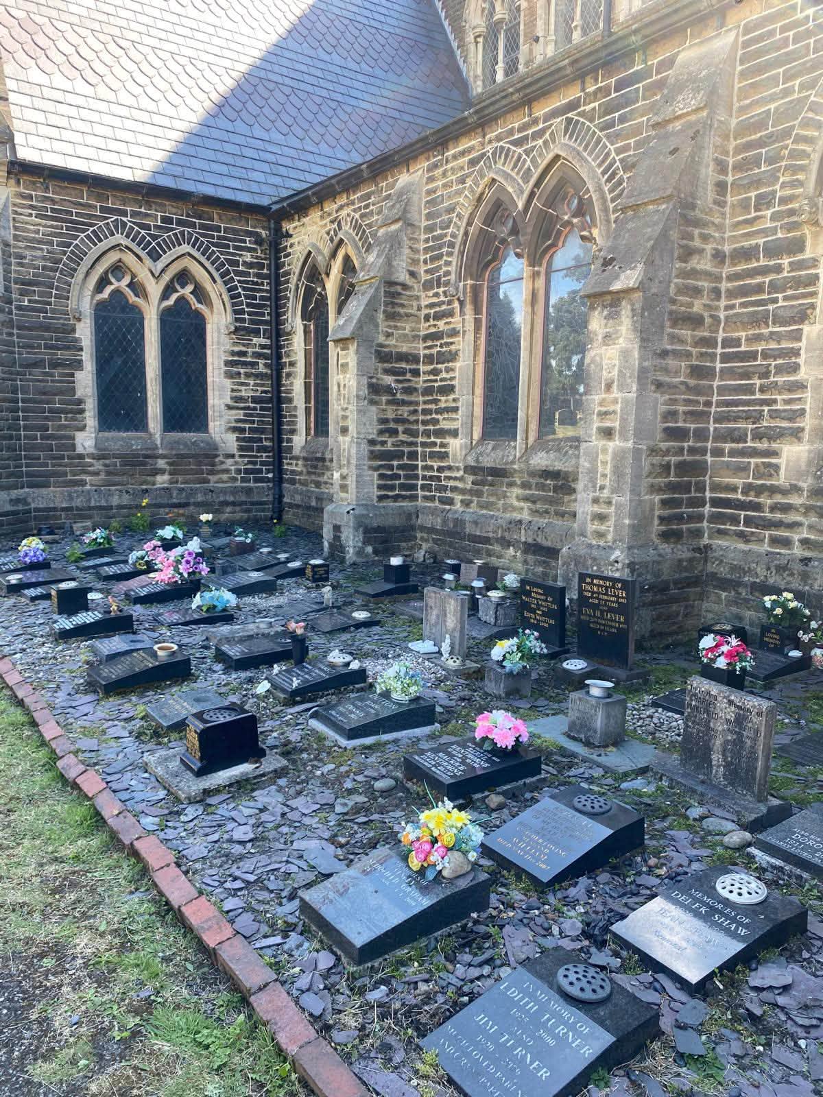 Newhey Gardening Gang volunteers transform churchyard in latest community clean-up